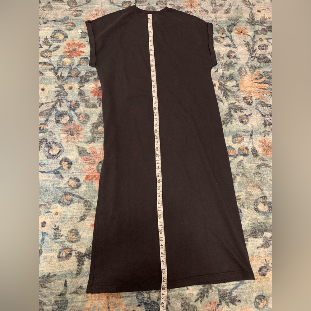 NWT The Normal Brand Lennox Jersey Midi T-Shirt Dress - Picture 9 of 9